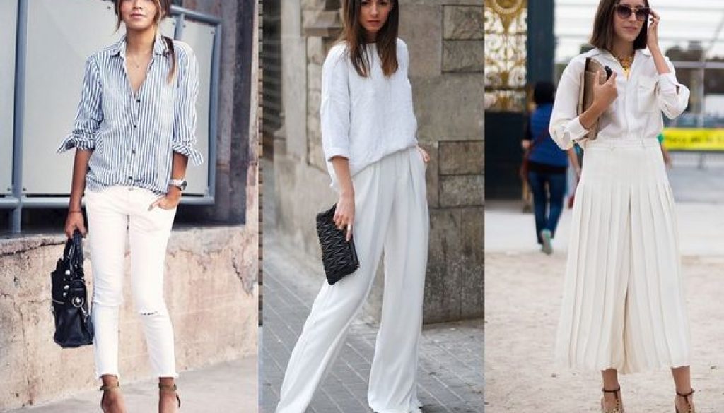 Λευκό παντελόνι: Φόρεσε το εύκολα