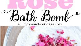 Φτιάξε μόνη σου Bath Bomb με άρωμα τριαντάφυλλου σε 5 λεπτά!